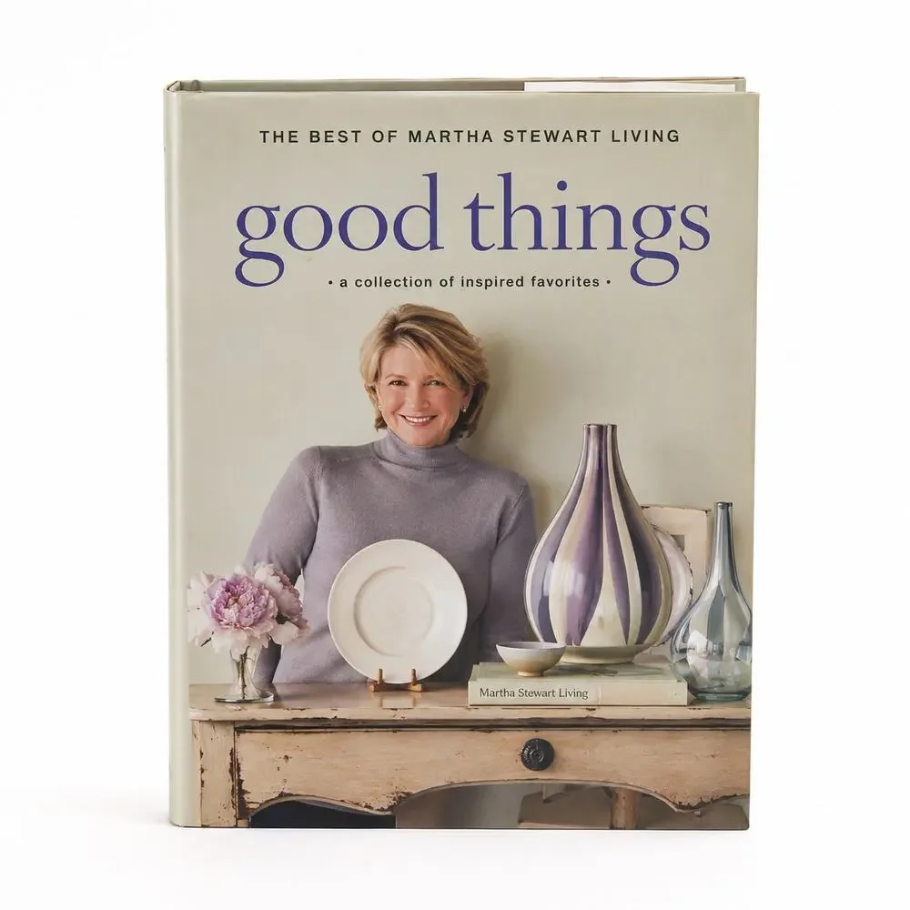 Good Things The Best of Martha Stewart Living Hardcover Home Decor Cookbook